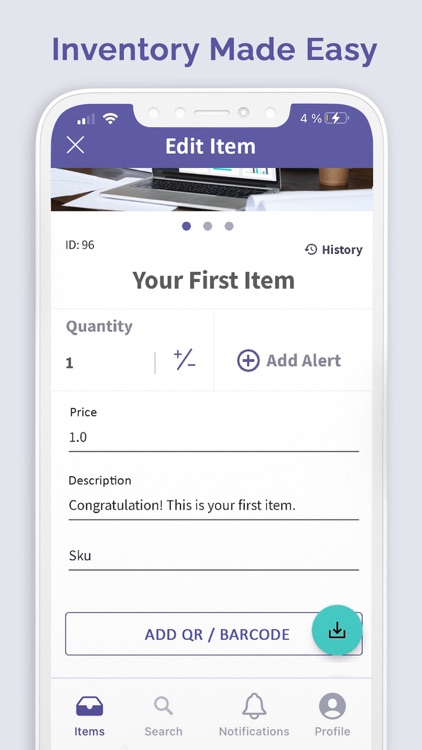 Britecheck: Inventory App