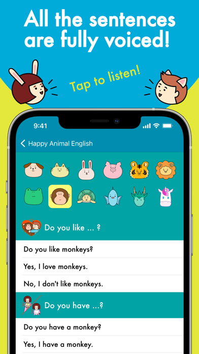 Happy Animal English Screenshot
