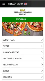 pizza kuningas malmi-foodorder iphone screenshot 2