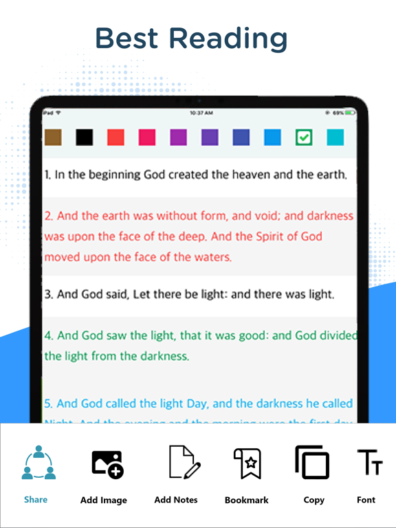 Screenshot #4 pour KJV Bible - King James Version