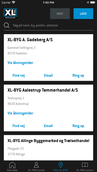 XL-PRO - en del af XL-BYG Screenshot