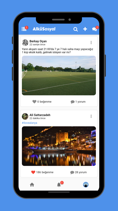 AlküSosyal Screenshot 1 - AppWisp.com