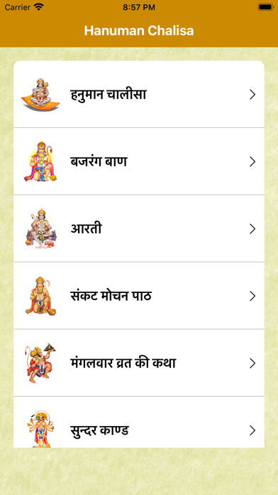 Hanuman Chalisa Hindi & Audio Screenshot