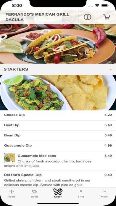 Fernandos Mexican Grill Screenshot