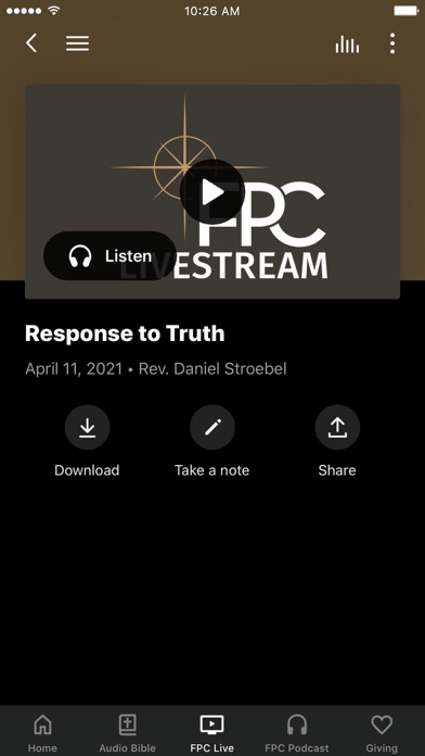 First Pentecostal of Pensacola Screenshot
