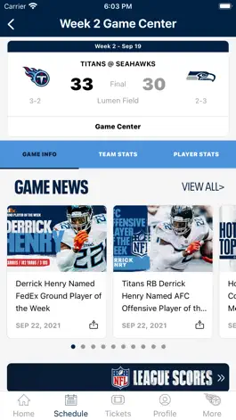 Game screenshot Tennessee Titans apk
