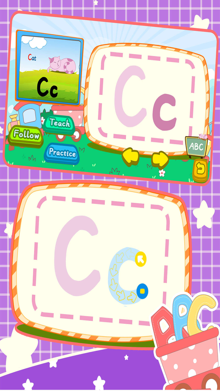 Alphabet English ABC Writing