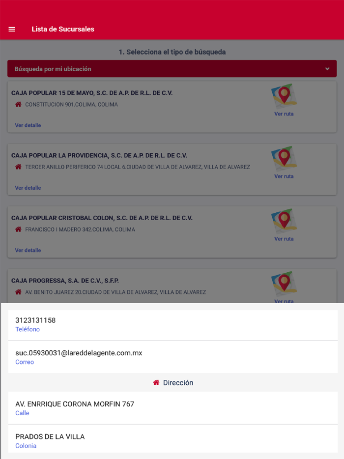 LRed de La Gente App
