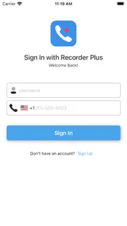 auto call recorder pro iphone screenshot 1