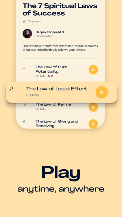 Chopra Meditation & Well-Being screenshot-5