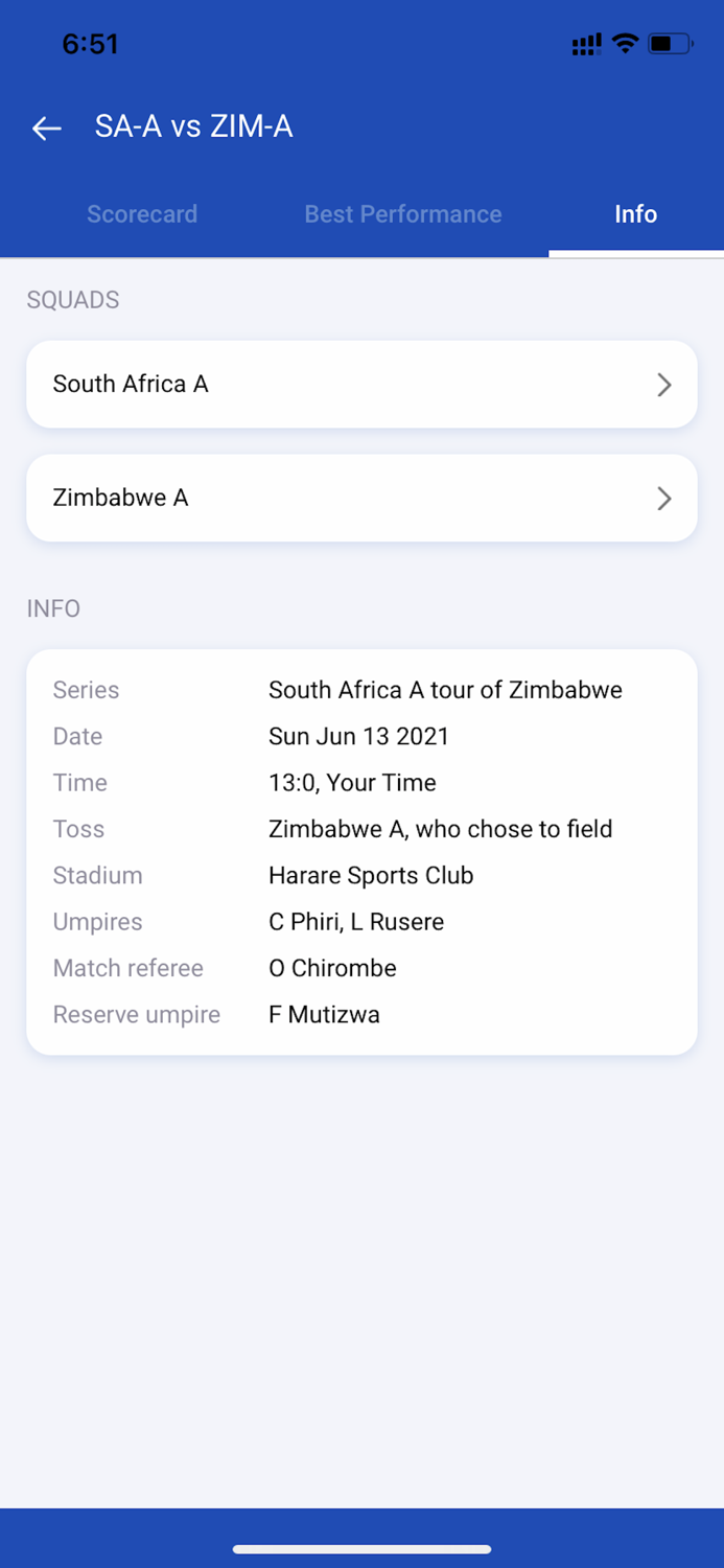 Cricboss  Live Cricket Score