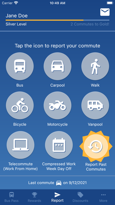 Club Ride Rewards Screenshot