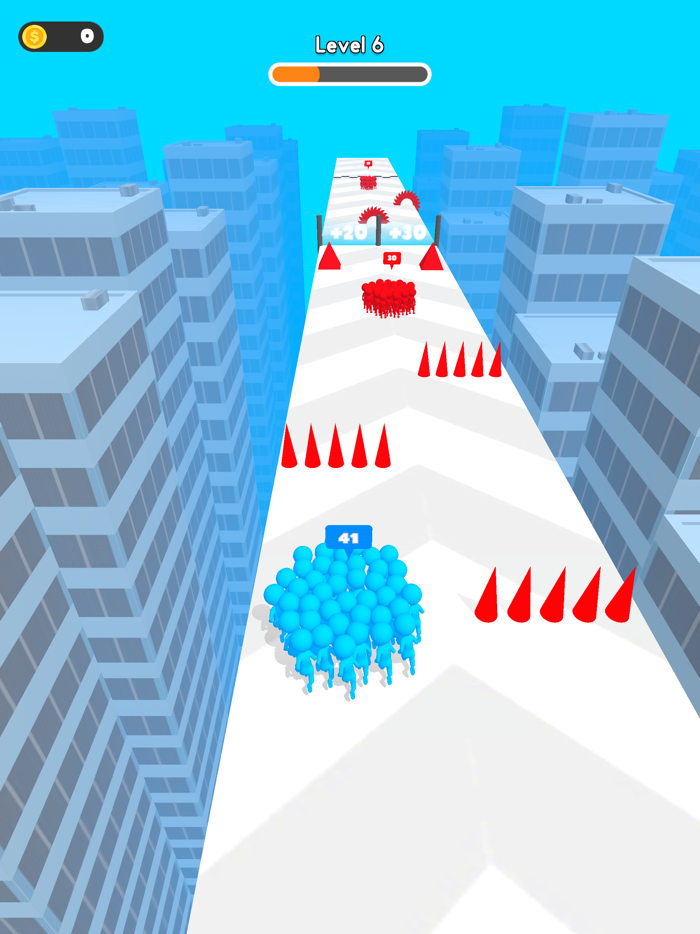 Hit Crowd 3D - Count Challenge