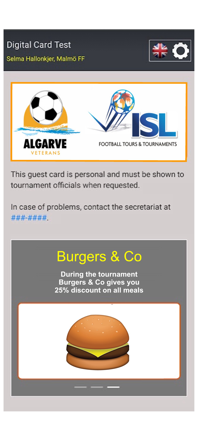 DIGITAL GUESTCARD by ProCup