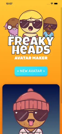 Game screenshot Freaky Heads Cartoon Avatars mod apk