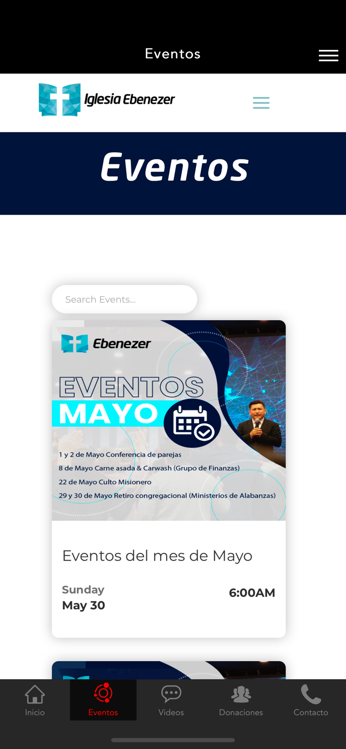 Iglesia Ebenezer App