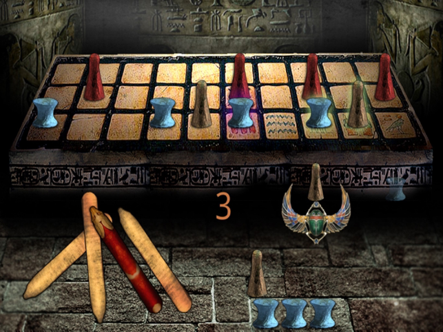 Egyptische Senet-screenshot