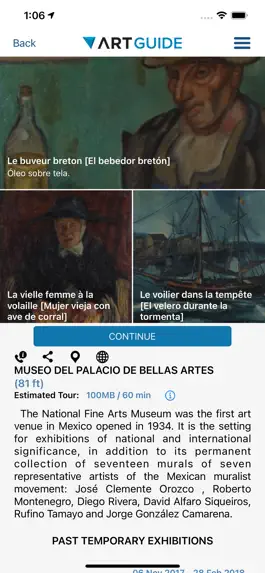 Game screenshot ArtGuide CBI apk