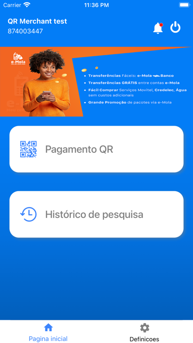 e-Mola Business Screenshot