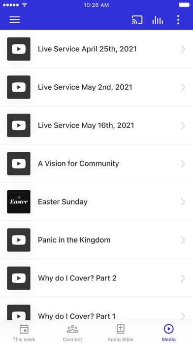Cornerstone Mennonite Church Screenshot