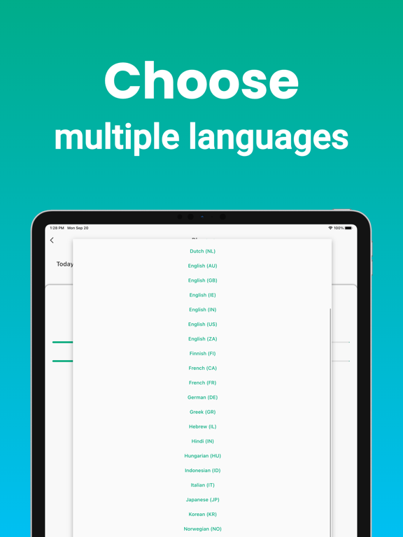 Screenshot #5 pour Speech Helper - Spoken Text