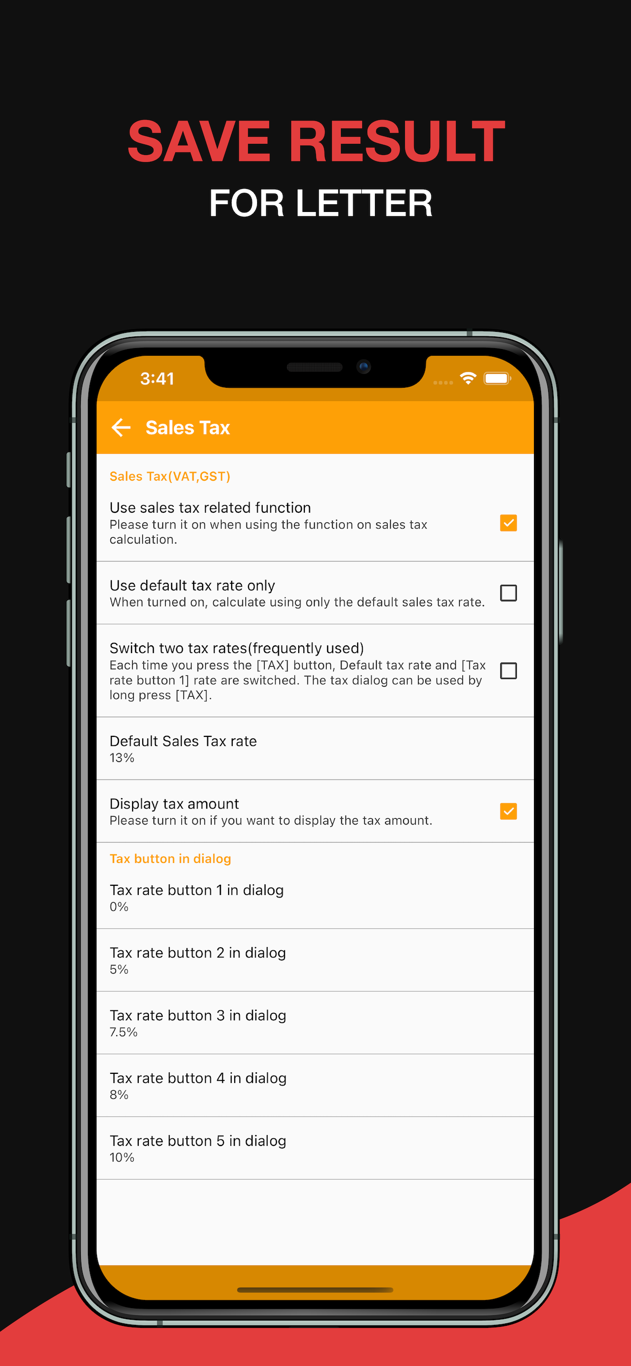 Shopping Calculator with Tax