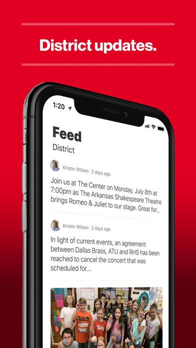 Atkins School District Screenshot
