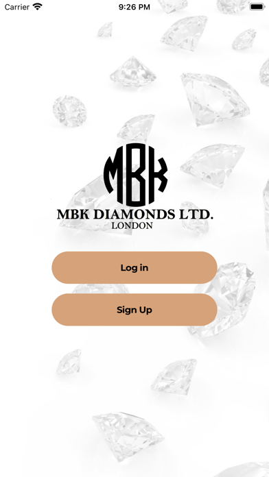 MBK Diamonds LTD Screenshot