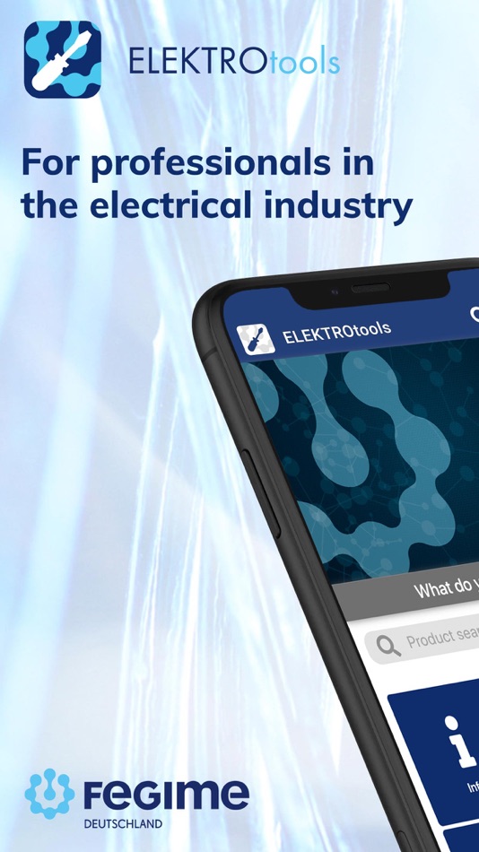 #1. ELECTROtools (iOS) 由: FEGIME Deutschland Marktgemeinschaft im Elektrogrosshandel GmbH & Co. KG