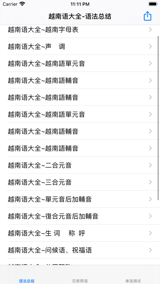 #1. 越南语大全 (iOS) 由: 强 马