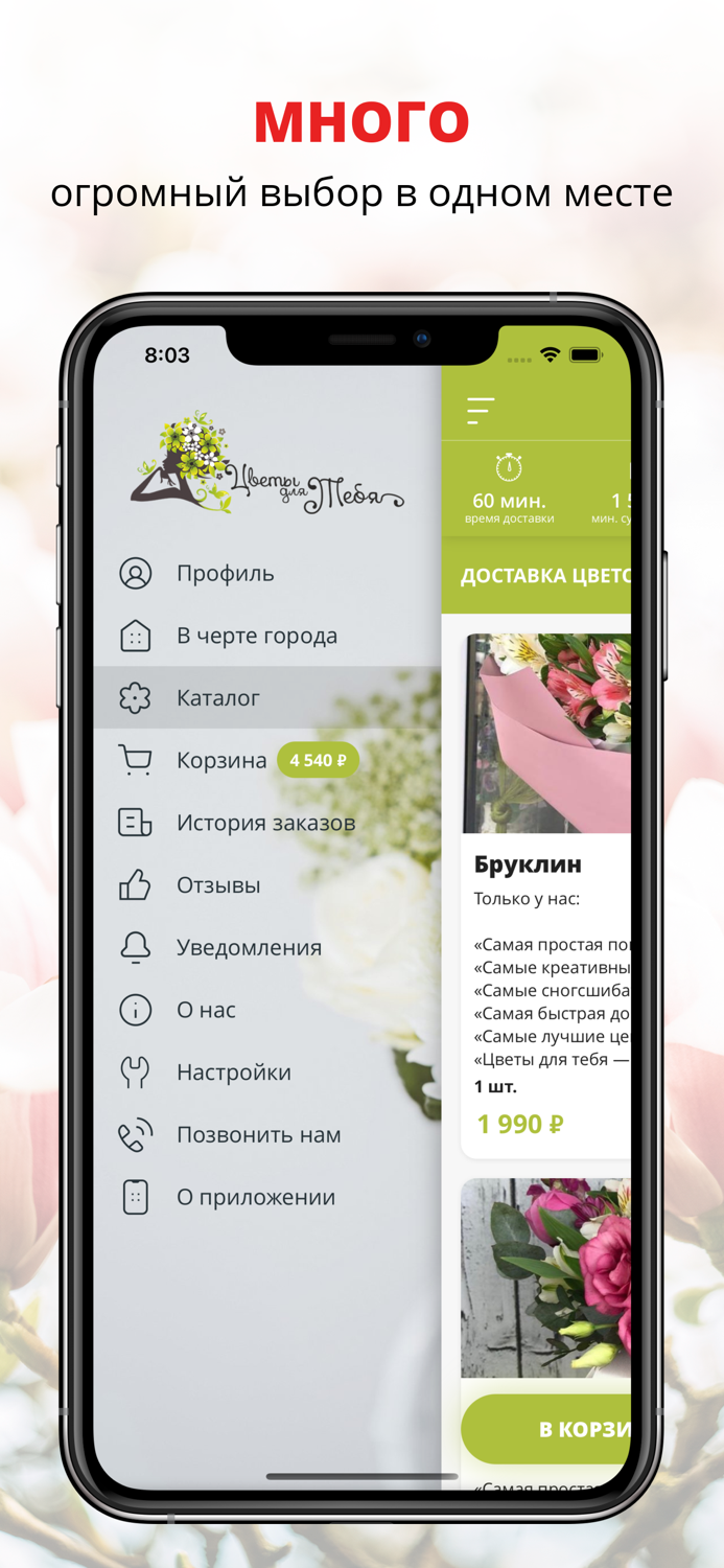 Цветы для тебя  Горячий Ключ