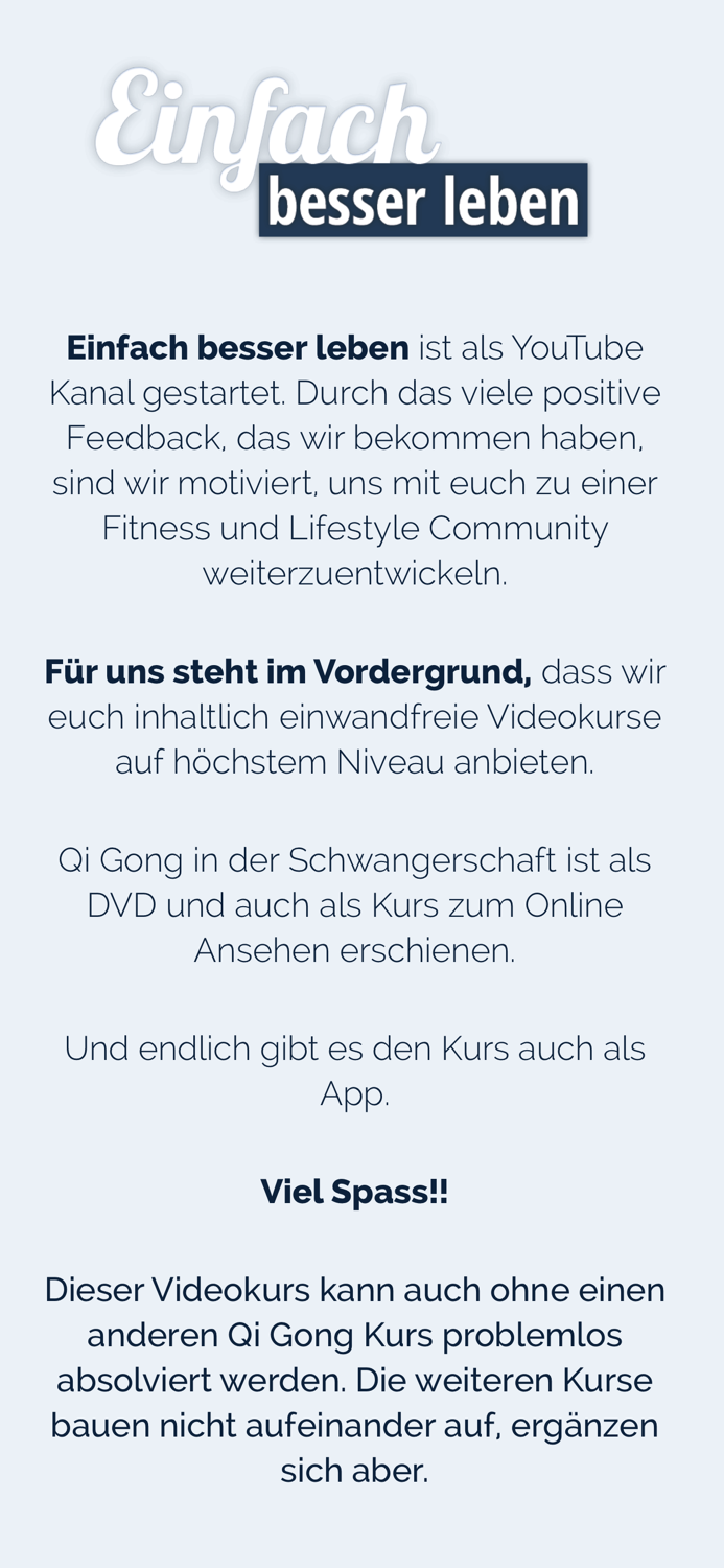 Qi Gong in der Schwangerschaft