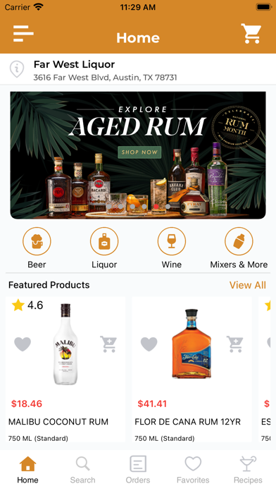 Far West Liquor and Fine Wines Screenshot