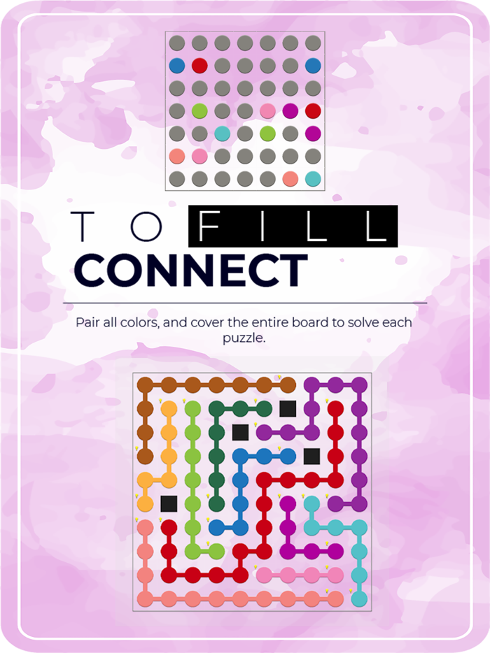 Dots Connect To Fill