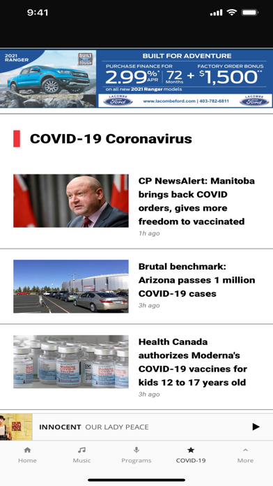 BIG105 Red Deer Screenshot