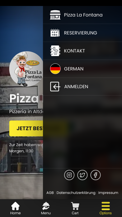 Pizza La Fontana Screenshot 2 - AppWisp.com Pizza La Fontana Screenshot 2 - AppWisp.com
