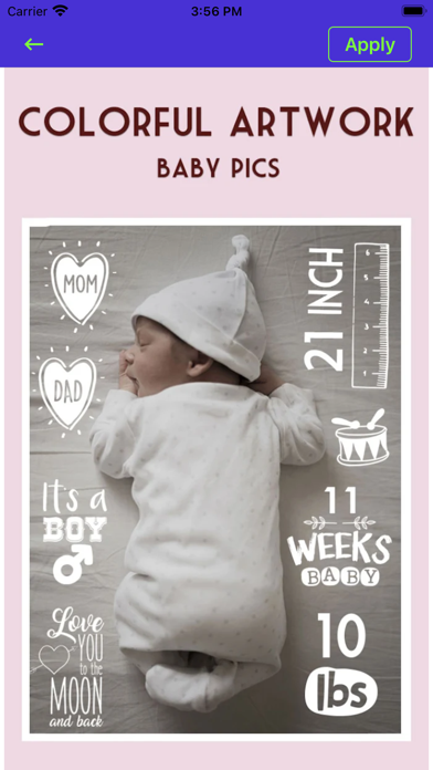 Baby Pics & Baby Photo Editor Screenshot