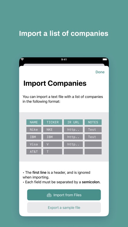 Compass - Portfolio Organizer