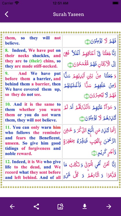 Surah Yaseen Offline screenshot-5