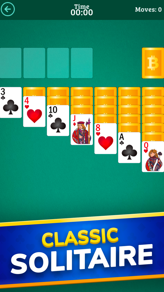 #1. Bitcoin Solitaire (iOS) Bởi: PlayDay Limited Liability Company