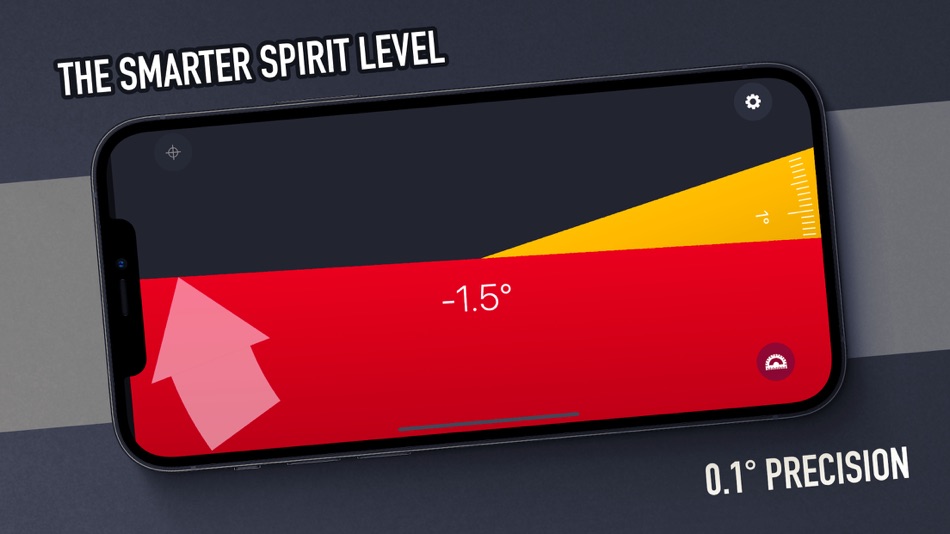 #1. Bubble Level + Spirit Level (iOS) 来自: Jens Rieckhof