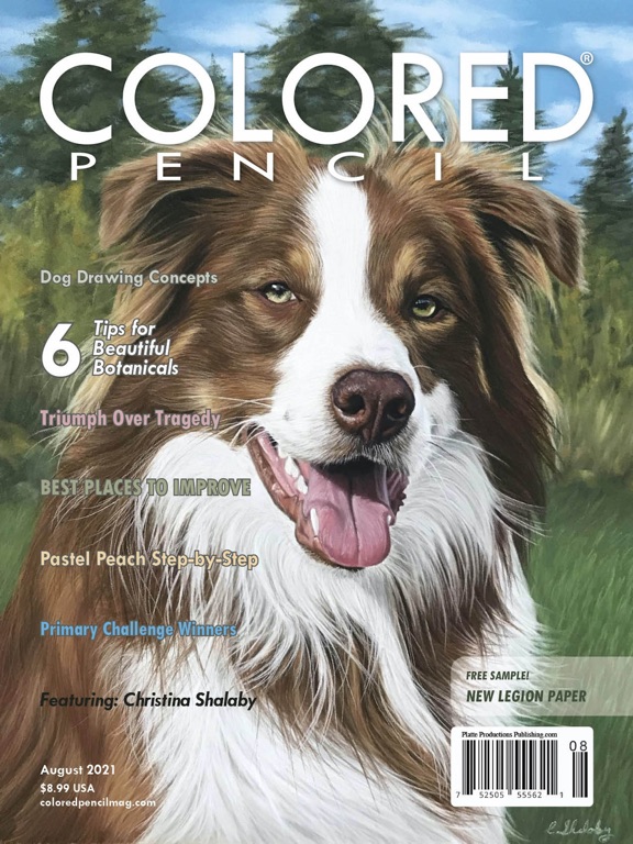 Screenshot #4 pour COLORED PENCIL Magazine
