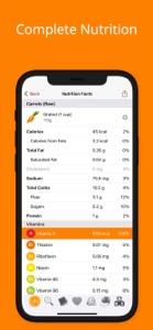 Nutrients - Nutrition Facts screenshot #3 for iPhone