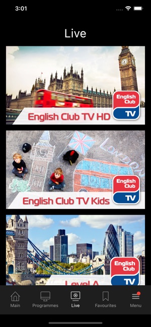 English Club TV App Store'da