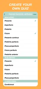 Spanish Verbs Quiz screenshot #3 for iPhone