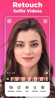 video face editor: selfie tune iphone screenshot 1