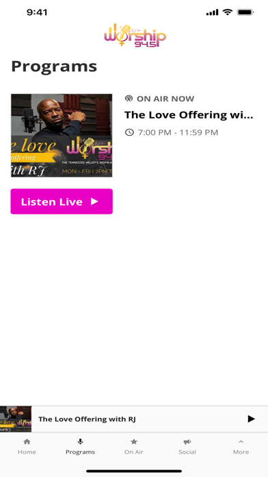 Worship 94.5 Screenshot