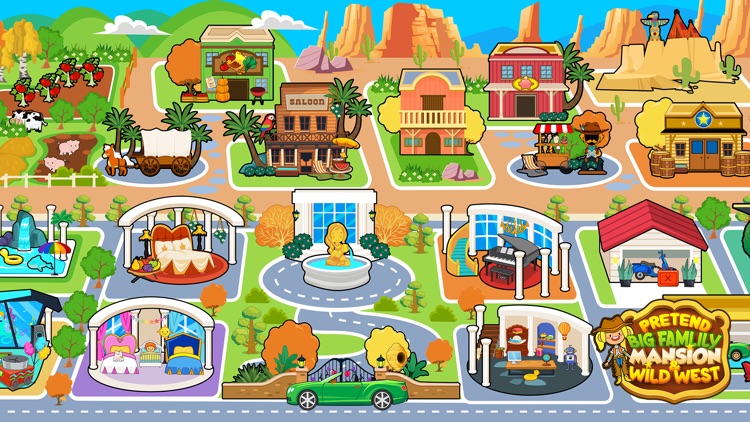 My Pretend Big Family Mansion