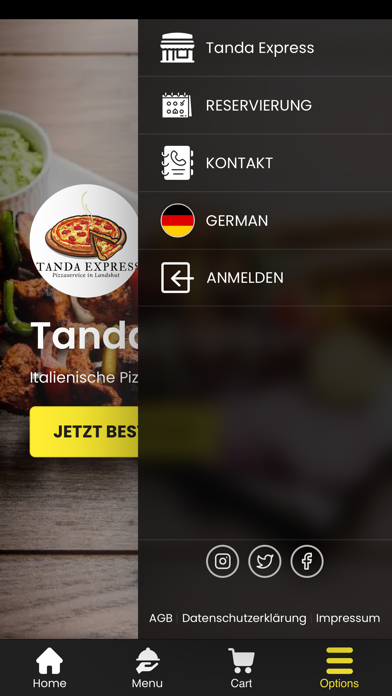 Tanda Express Screenshot