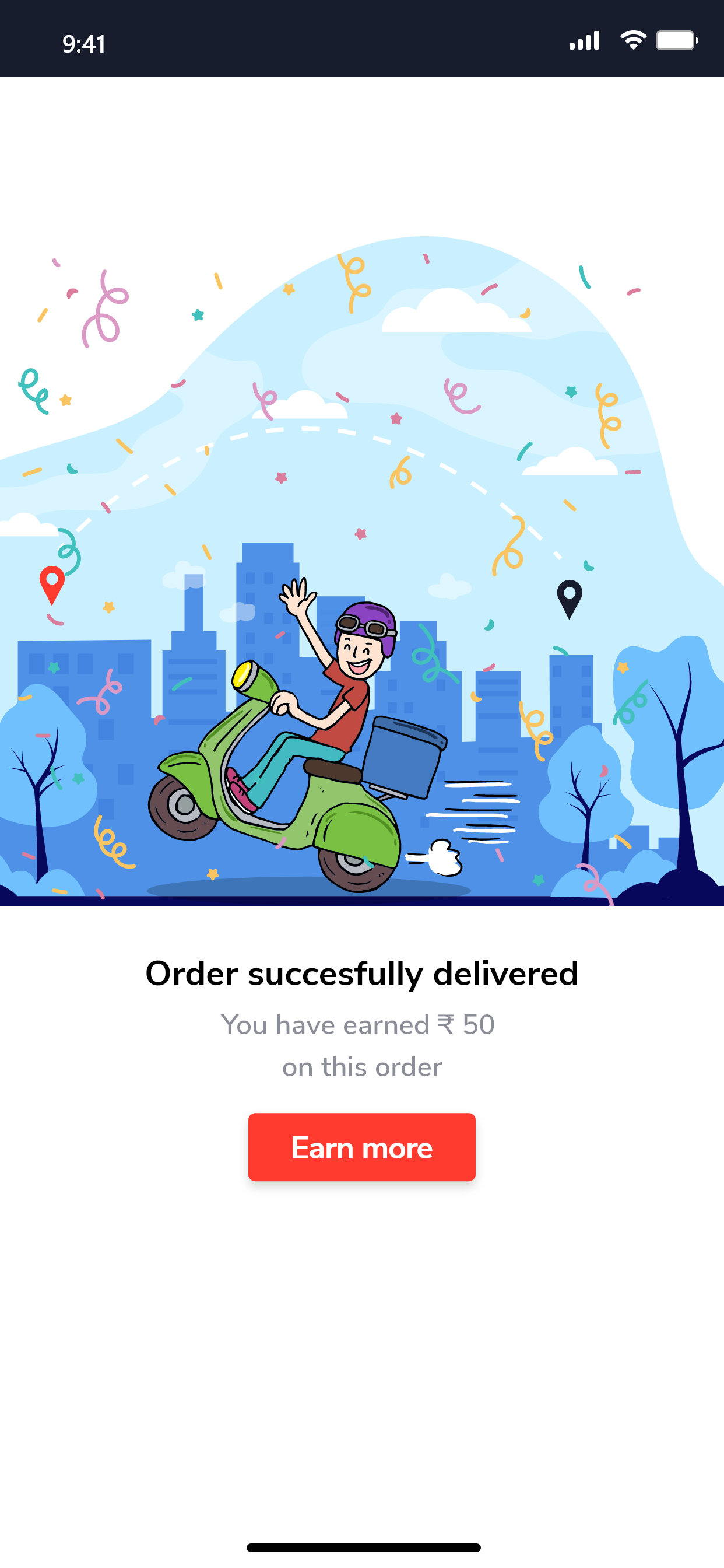 SAAS FOOD SHIPPING APP
